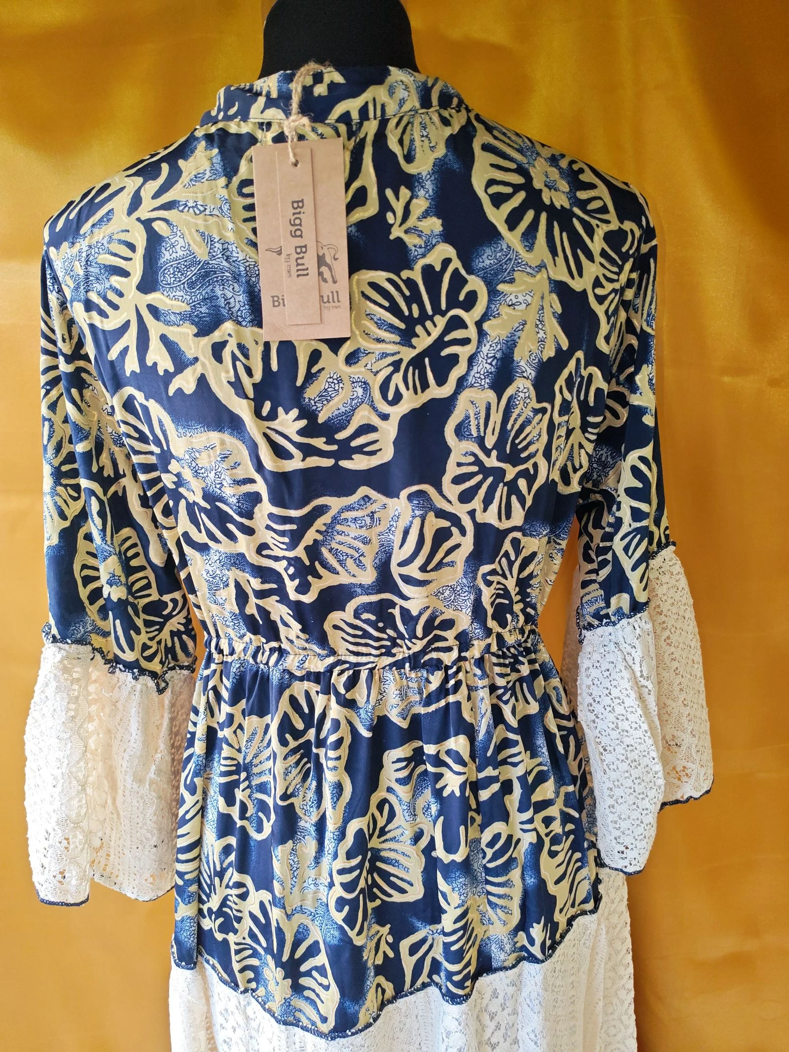 Vestido boho largo estampado  – photo 3